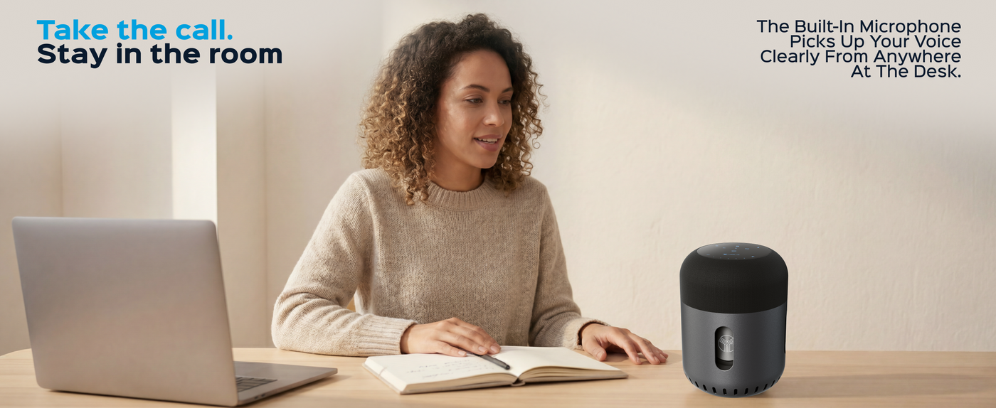 TREBLAB HD-360 Pro Premium Wireless Speaker with 5 Active Drivers and 8 Passive Radiators — A+ 5