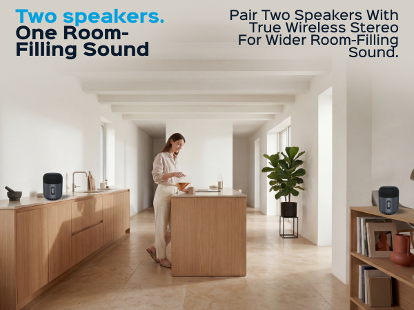 TREBLAB HD-360 Pro Premium Wireless Speaker with 5 Active Drivers and 8 Passive Radiators — A+ 5 mobile