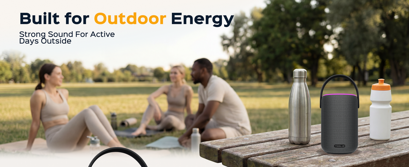 TREBLAB HD-Energy Pro Wireless Speaker with Handle — A+ 1