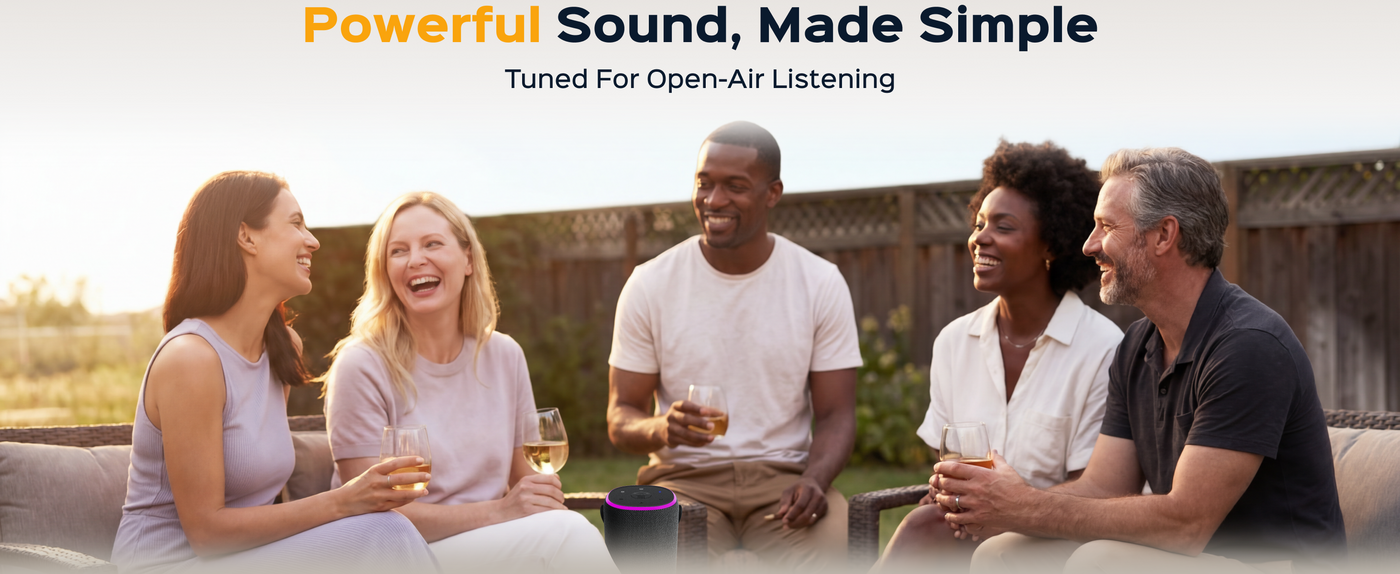 TREBLAB HD-Energy Pro Wireless Speaker with Handle — A+ 5