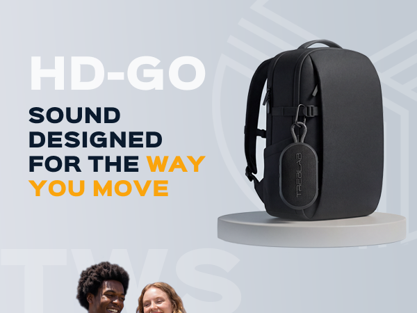 TREBLAB HD-Go Small Wireless Speaker with Clip — A+ 1 mobile