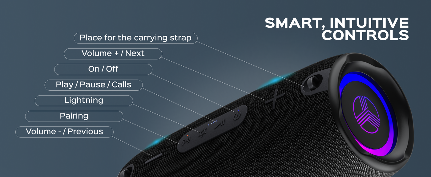 TREBLAB HD-Max Big and Loud Portable Speaker — A+ 3