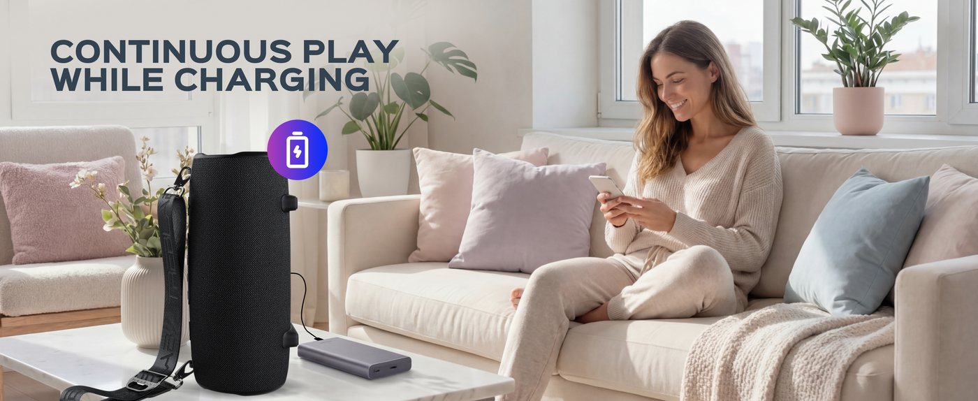 TREBLAB HD-Max Big and Loud Portable Speaker — A+ 5