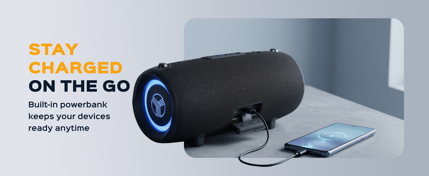 TREBLAB HD-Max Big and Loud Portable Speaker — A+ 5