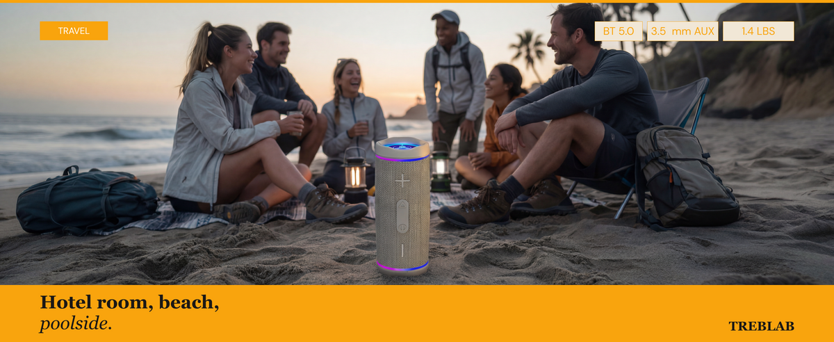 Treblab Move Go Bluetooth Speaker (HD77) A+ 5