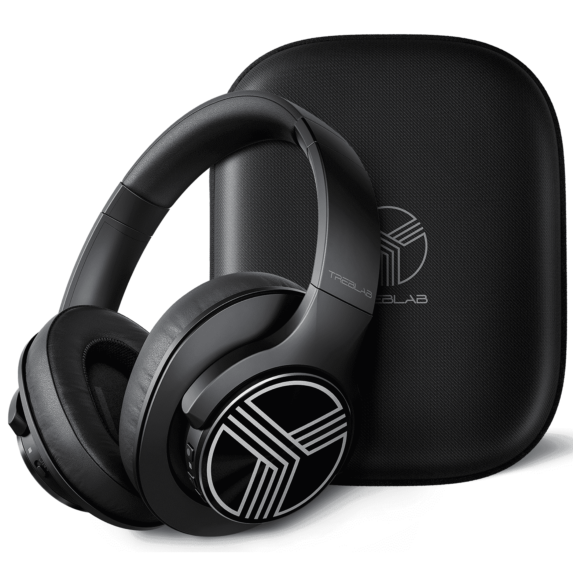 TREBLAB Z2 Bluetooth Wireless Over-Ear Headphones with Active
