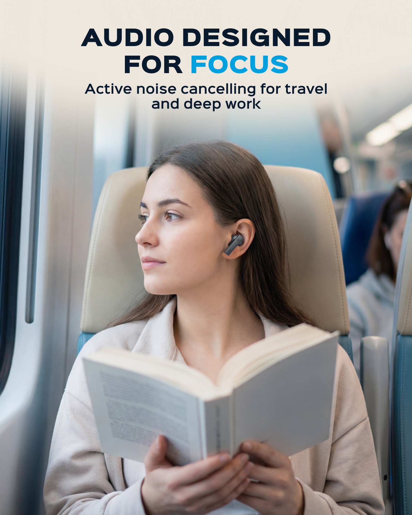 TREBLAB X8 Noise Cancelling Wireless Earbuds