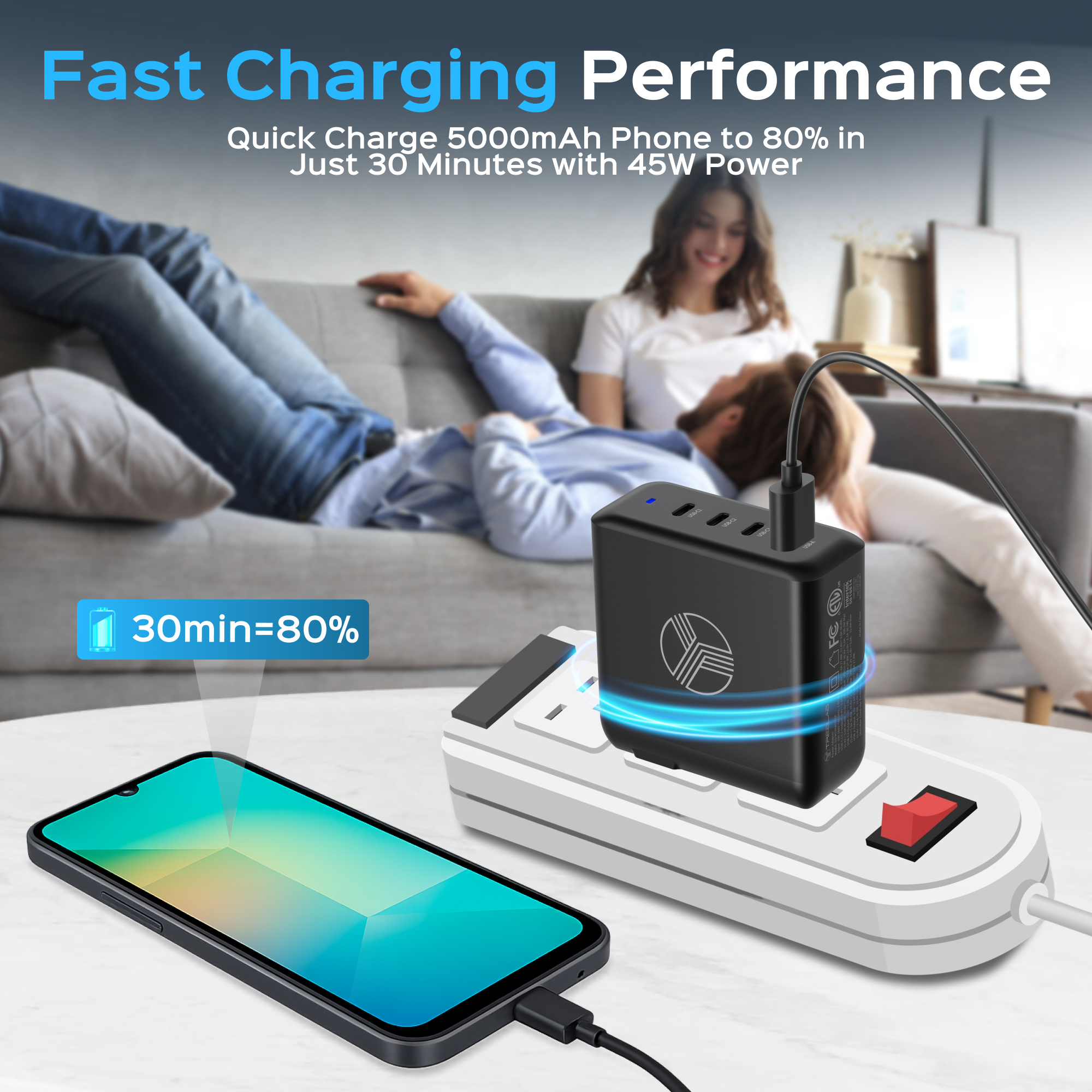 TREBLAB Power Adapter 100W