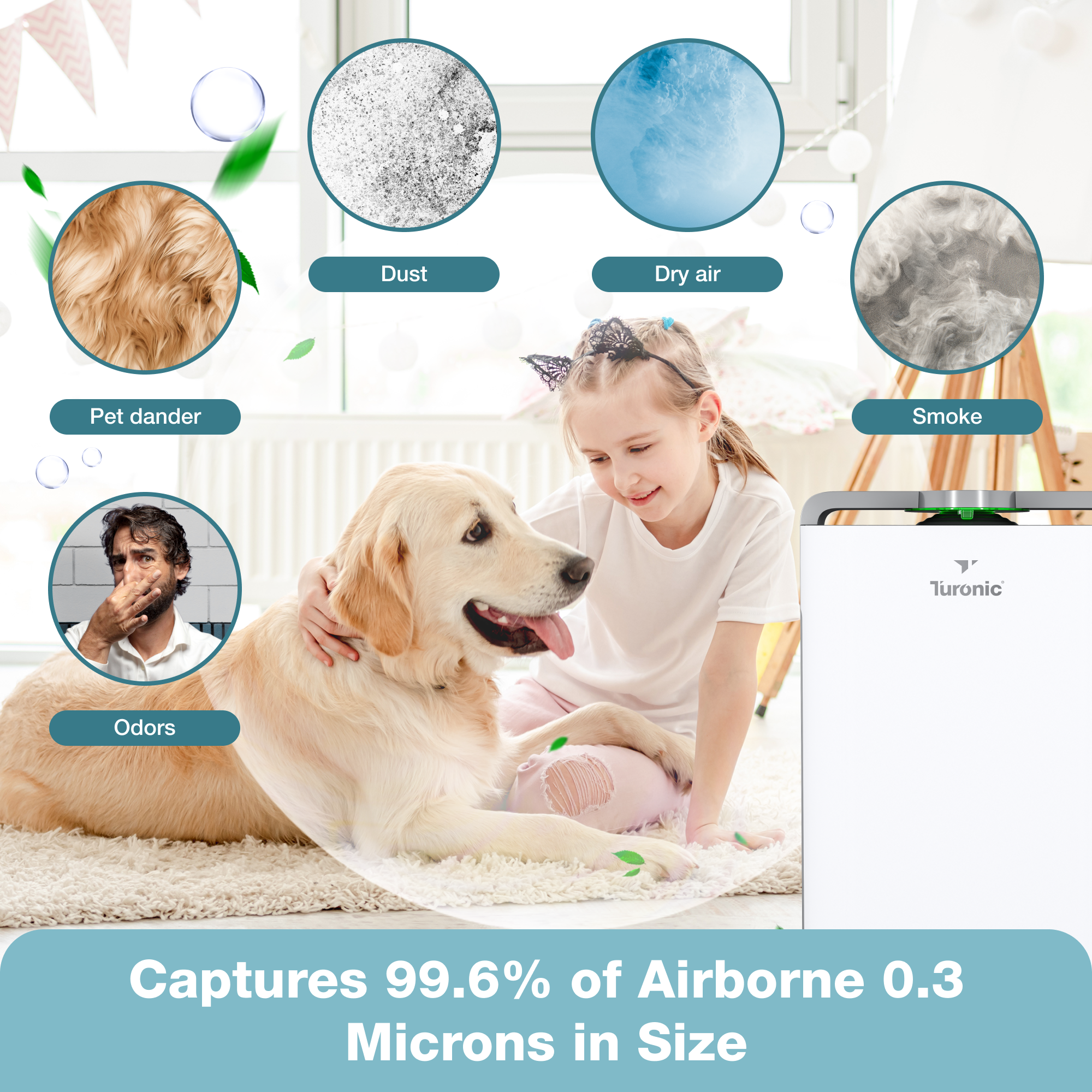 Turonic Premium Air Purifier PH950