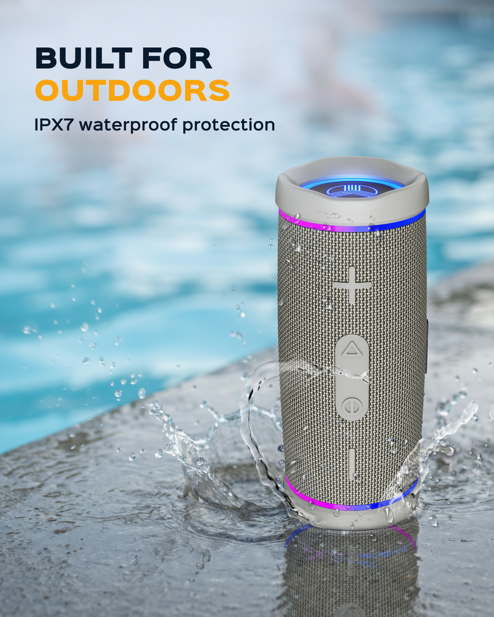 TREBLAB HD77 Wireless Speaker with 360° Sound