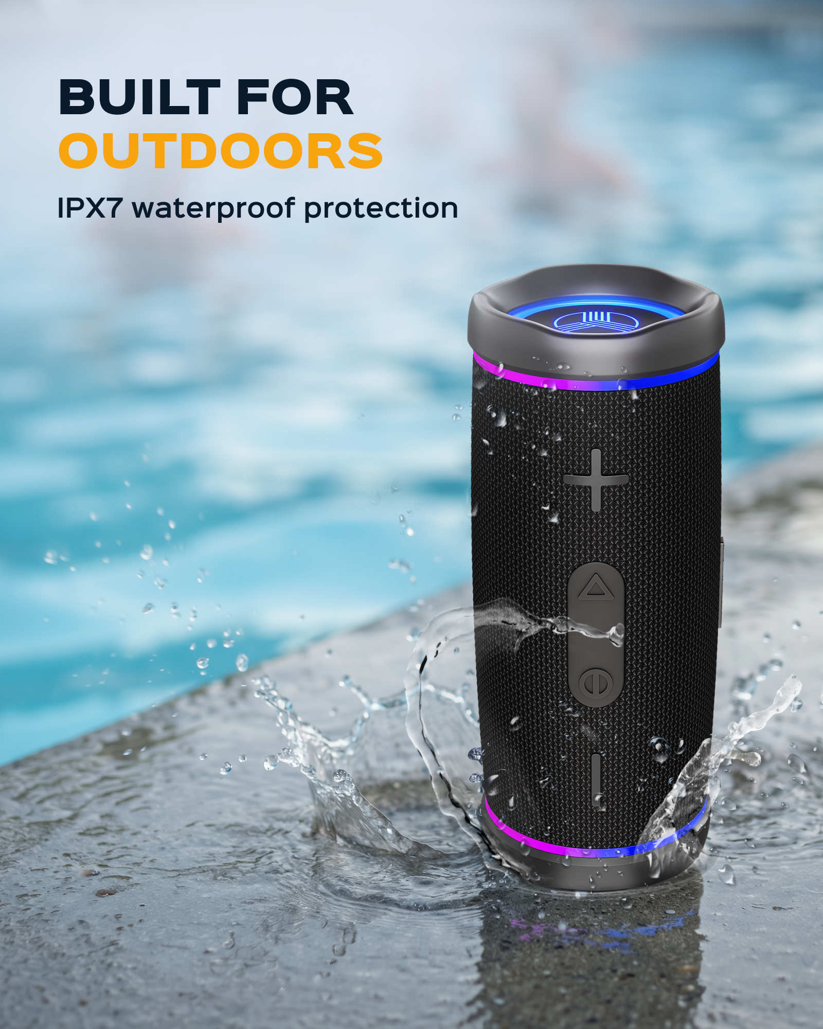 TREBLAB HD77 Wireless Speaker with 360° Sound