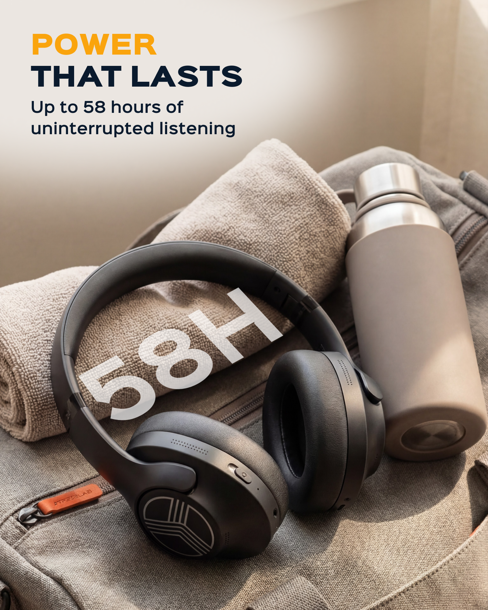 TREBLAB Z2 Active Noise Cancelling Headphones