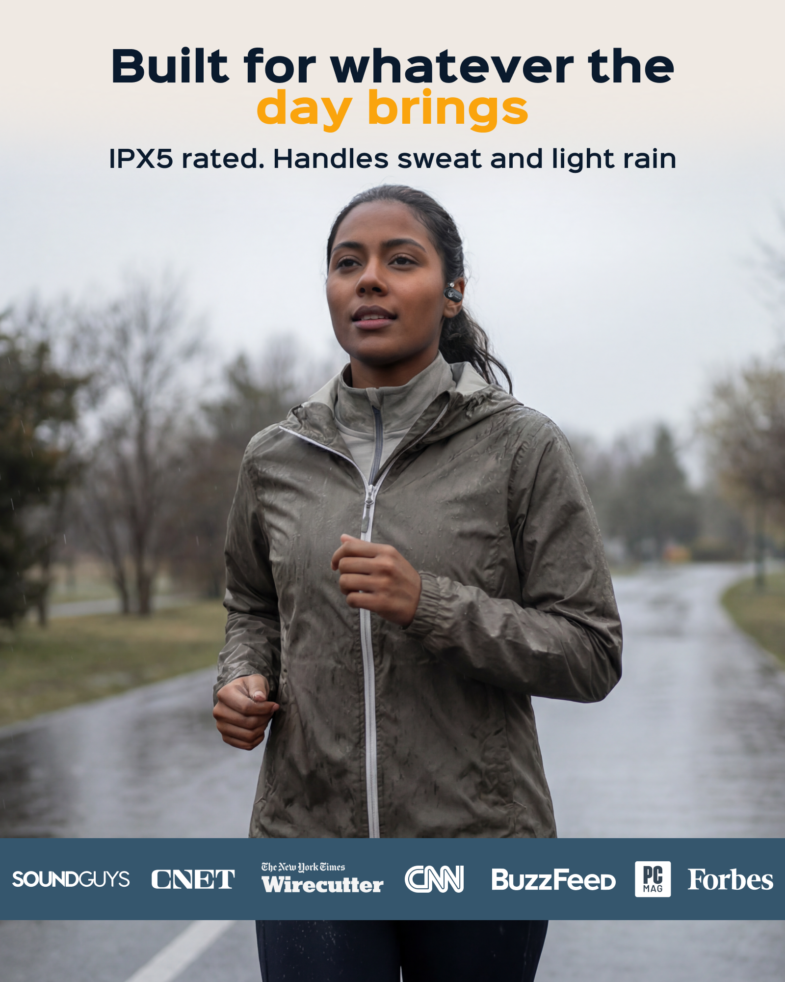 TREBLAB X-Open Open Ear Wireless Earbuds