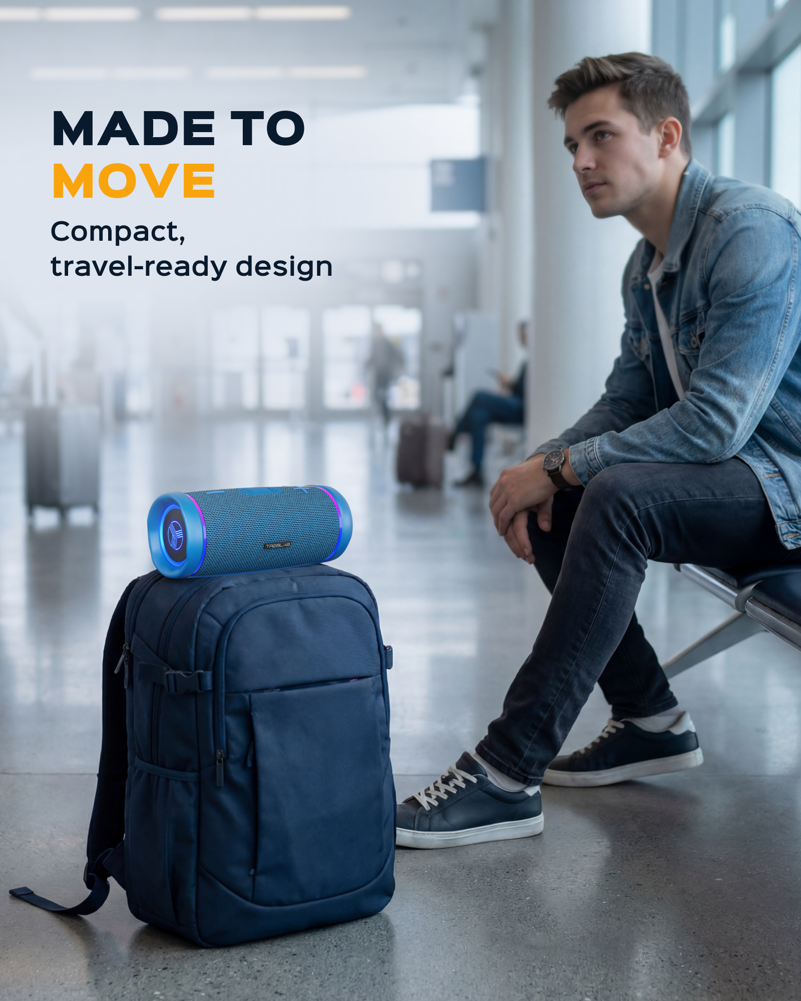 TREBLAB HD77 Wireless Speaker with 360° Sound