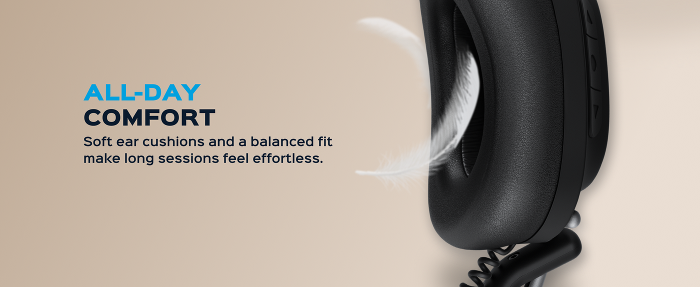 TREBLAB U5 Hybrid Active Noise Cancelling Headphones — A+ 5