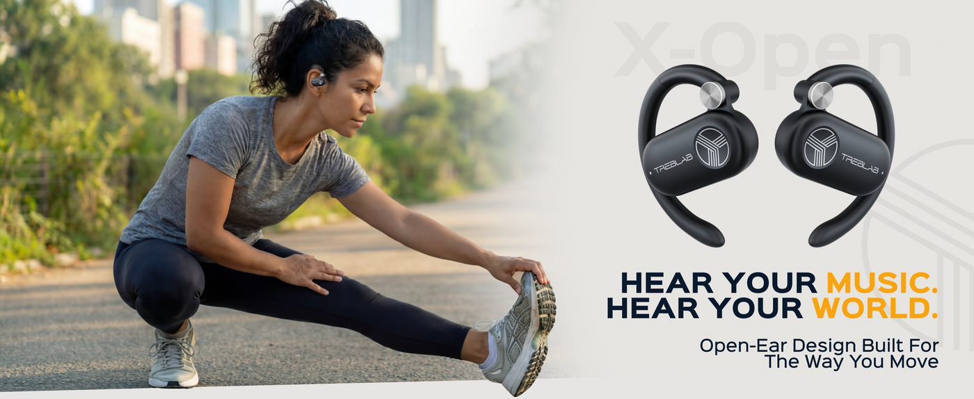 TREBLAB X-Open Open Ear Wireless Earbuds — A+ 1