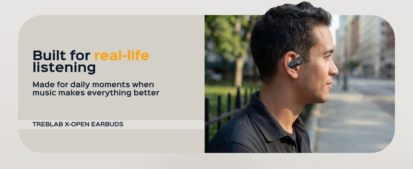 TREBLAB X-Open Open Ear Wireless Earbuds — A+ 2