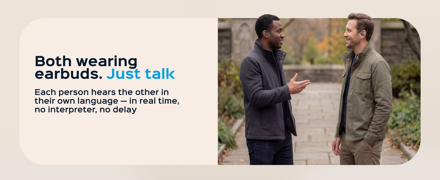 TREBLAB X-Smart AI Wireless Bluetooth Translation Earbuds — A+ 2