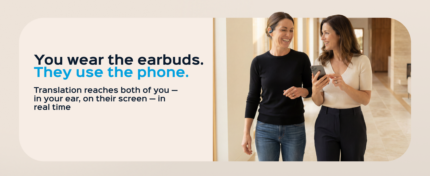 TREBLAB X-Smart AI Wireless Bluetooth Translation Earbuds — A+ 2