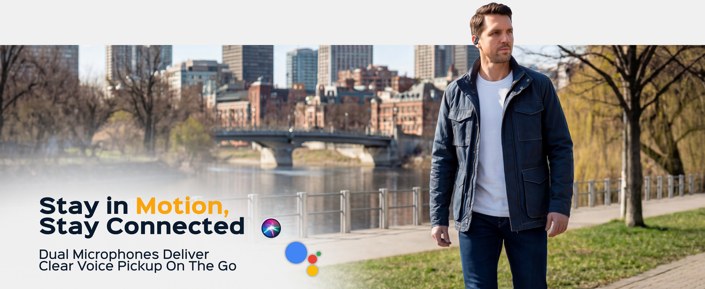 TREBLAB X4 Wireless Earbuds with Earhooks — A+ 5