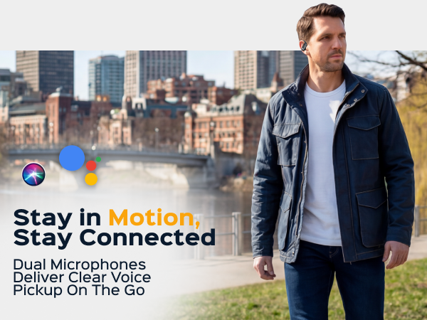 TREBLAB X4 Wireless Earbuds with Earhooks — A+ 5 mobile