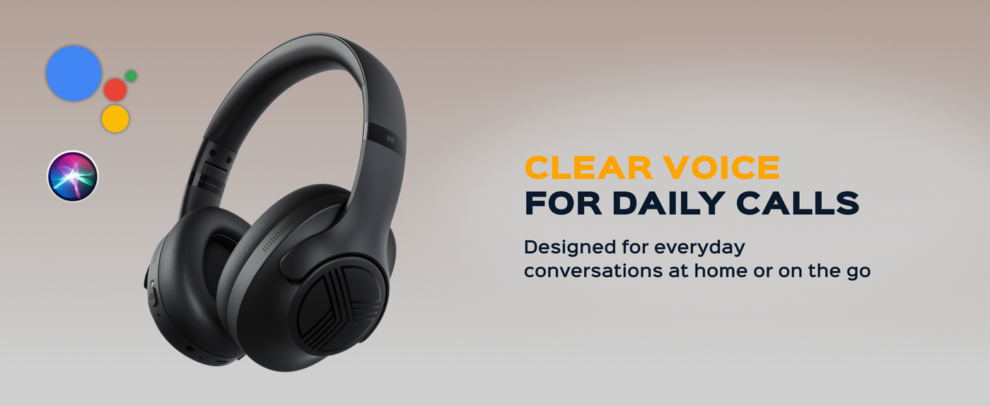TREBLAB Z2 Active Noise Cancelling Headphones — A+ 6