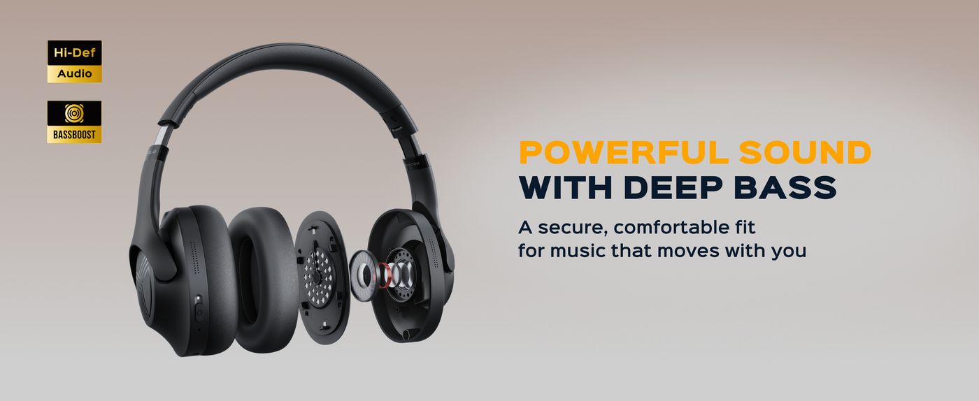 TREBLAB Z2 Active Noise Cancelling Headphones — A+ 6