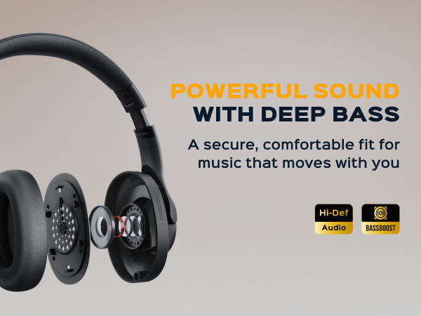 TREBLAB Z2 Active Noise Cancelling Headphones — A+ 6 mobile