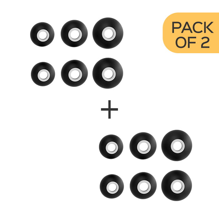 TREBLAB Ear-tips (Silicon set) Black