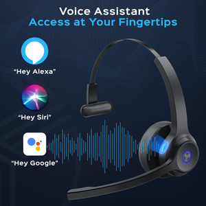 TREBLAB C7 Single Ear Conference Wireless Headset