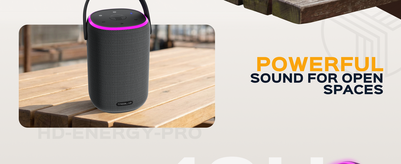 TREBLAB HD-Energy Pro Wireless Speaker with Handle — A+ 2