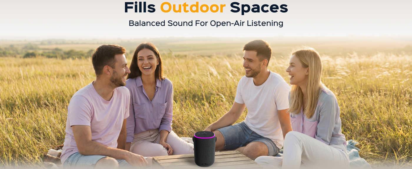 TREBLAB HD-Energy Pro Wireless Speaker with Handle — A+ 5