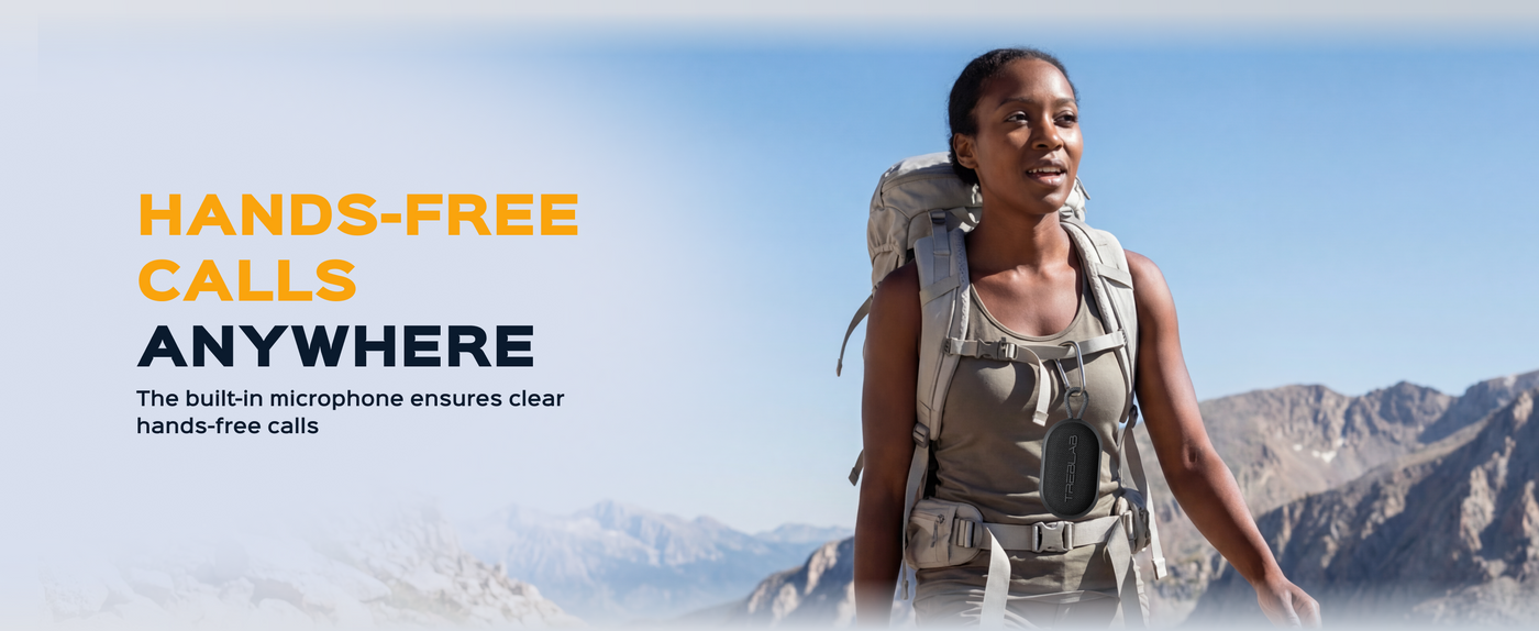 TREBLAB HD-Go Small Wireless Speaker with Clip — A+ 5