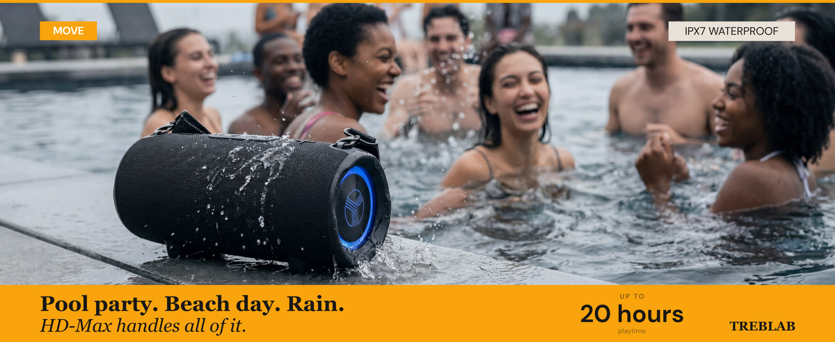 Treblab Move Max Bluetooth Speaker (HD-Max) A+ 2