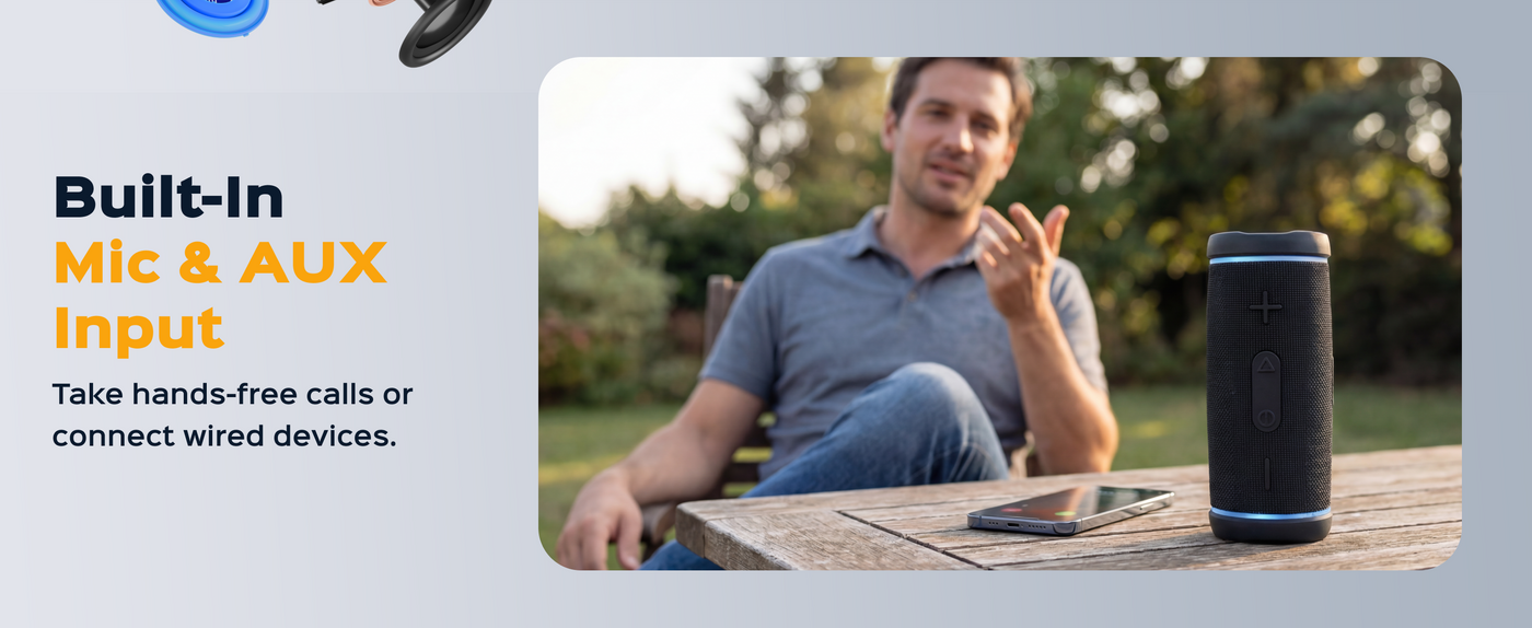 TREBLAB HD77 Wireless Speaker with 360° Sound — A+ 5