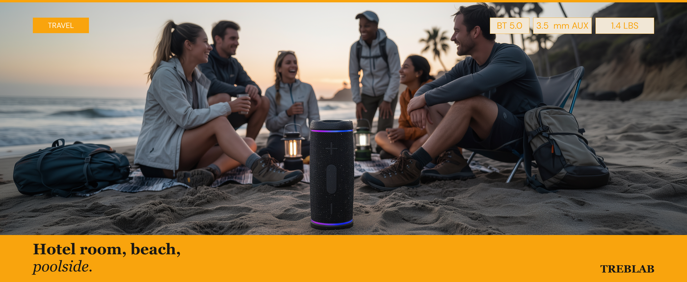 TREBLAB HD77 Wireless Speaker with 360° Sound — A+ 5