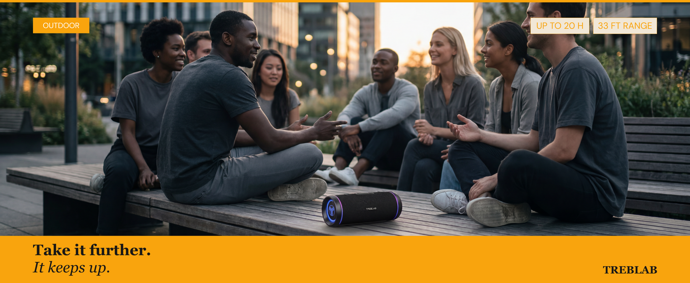 TREBLAB HD77 Wireless Speaker with 360° Sound — A+ 5