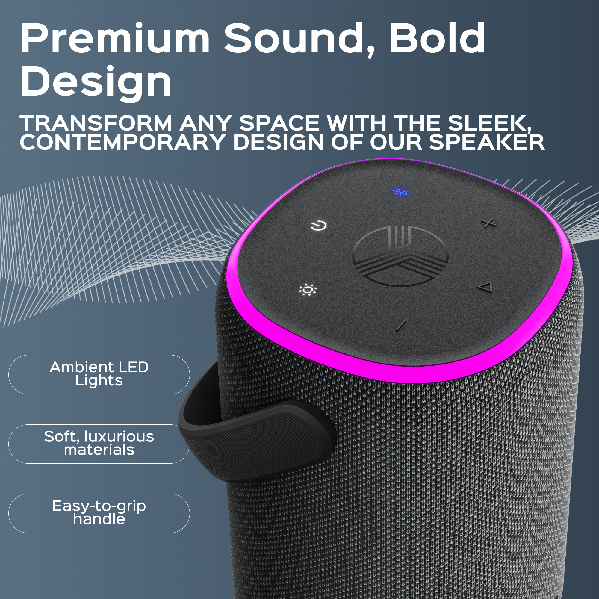 TREBLAB HD-Energy Pro Wireless Speaker with Handle