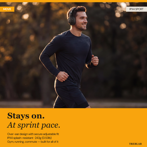 TREBLAB Z2 Active Noise Cancelling Headphones