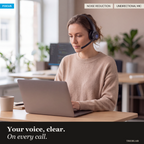 Treblab Focus Talk Single-Ear Headset (C7)