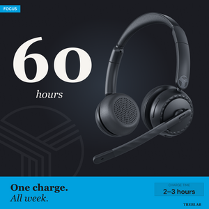 TREBLAB C7-Pro Conference Wireless Headset