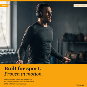 TREBLAB Z2 Active Noise Cancelling Headphones