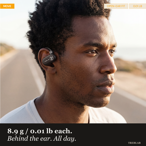 TREBLAB X-Open Open Ear Wireless Earbuds