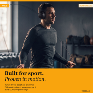 TREBLAB Z2 Active Noise Cancelling Headphones