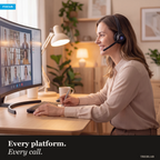 Treblab Focus Talk Single-Ear Headset (C7)
