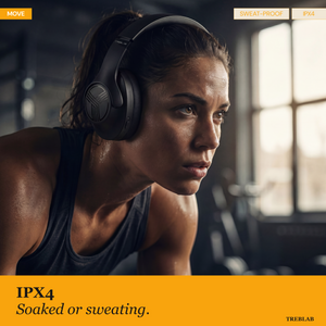 TREBLAB Z2 Active Noise Cancelling Headphones