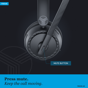 TREBLAB C7-Pro Conference Wireless Headset