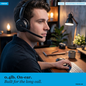 TREBLAB C7-Pro Conference Wireless Headset