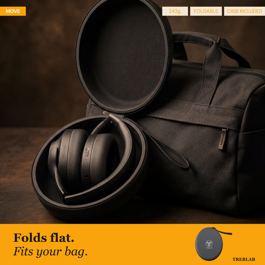 Folds flat for the bag