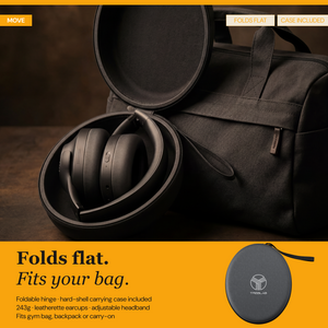 TREBLAB Z2 Active Noise Cancelling Headphones